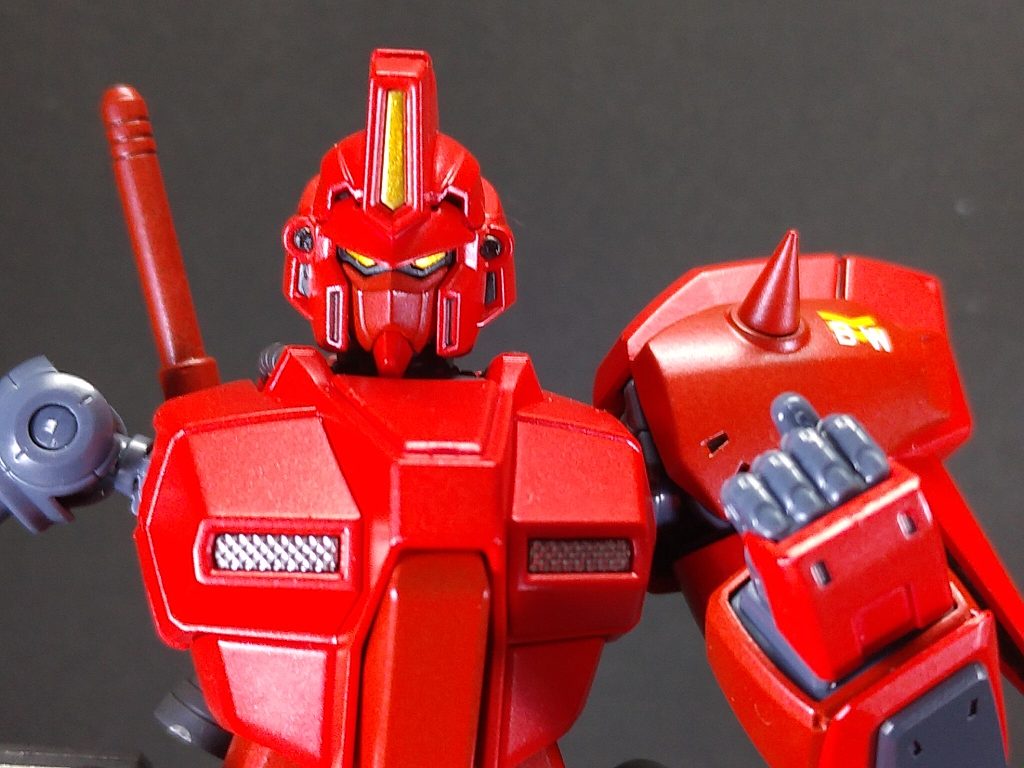 『ネオジオン第２の反乱の時俺は見た！ジェガンのコクピットでνガンダムから放たれた光を!!』『そして思った いつかこのガンダムの力を手に入れてやろうと！』「それでオールズ・モビルへ」『これがガンダム！悪魔の力よ!!』