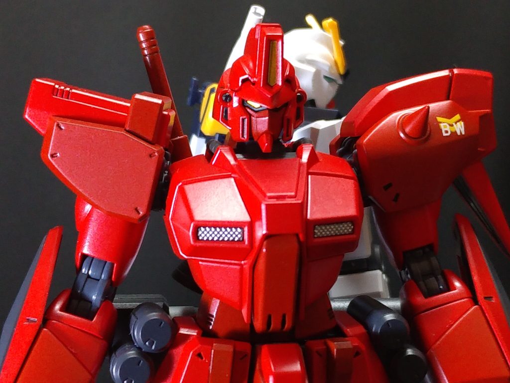 アムロと共に世界を見てきたボッシュ･ウェラー最後の搭乗機体「ガンダムF90(火星独立ジオン軍仕様)」でしたヾ(^^ )