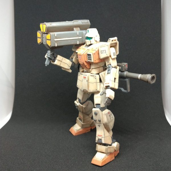 HG 陸戦型ジム 成型色生かし、部分塗装