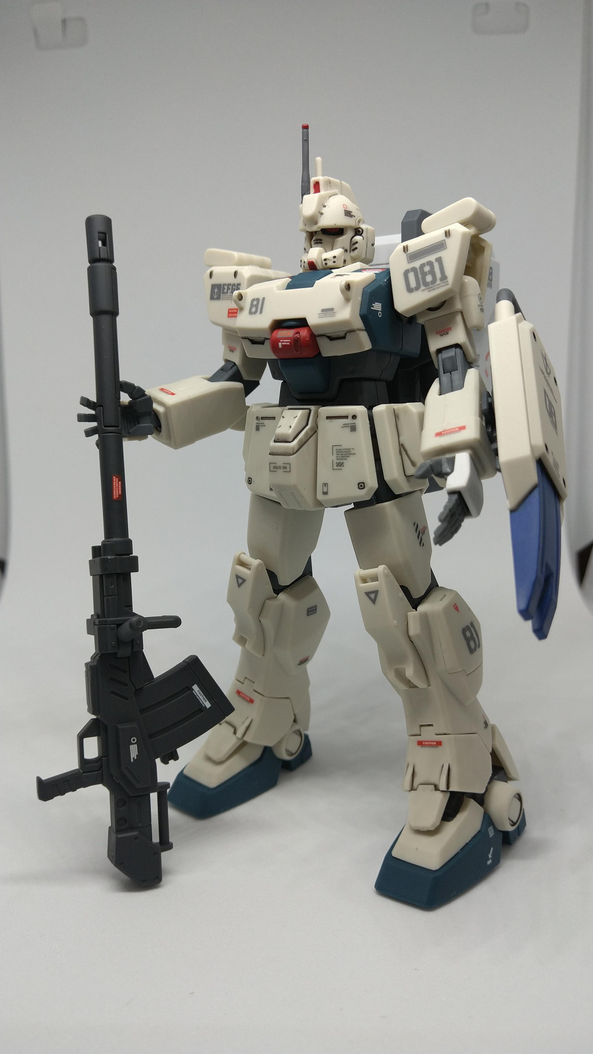 HG ez-8 成型色生かし部分塗装、コンテナパック付き｜ヨッシーさんのガンプラ作品｜GUNSTA（ガンスタ）