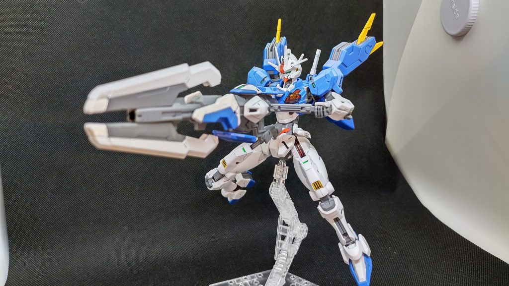 パケ絵再現。かつ、ガンビットライフル。劇中でこれ見た瞬間、思わず「波動砲！」と。