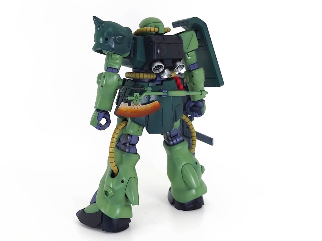 いつも通りのグラデ塗装です