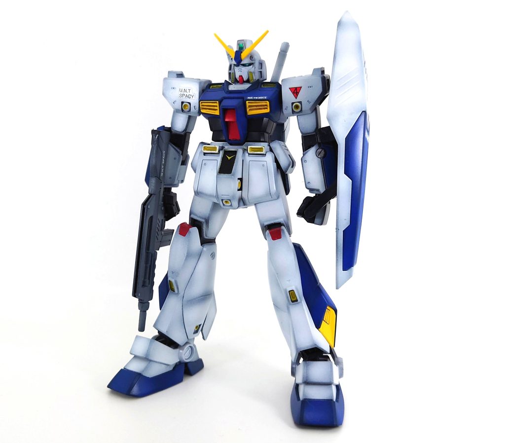 チョバムアーマー無しver.シンプルながら洗練されたデザインです😊ガンダム系統の中でもかなり好きなスタイルです❗