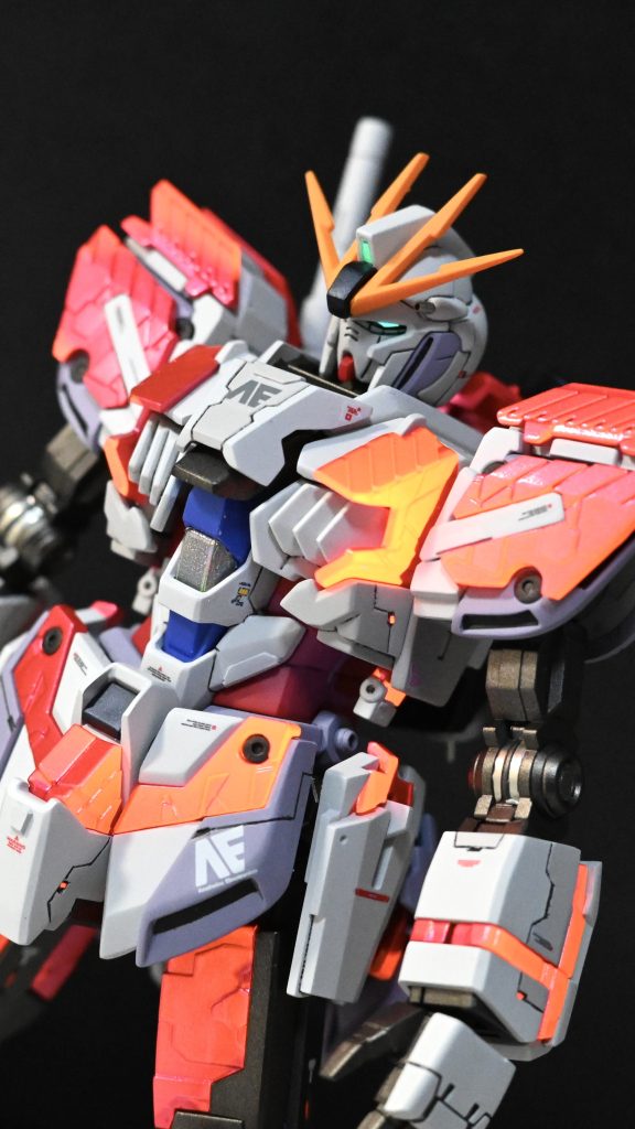 発光テストしたときの画像。暗闇だと本当によく光ってくれるんですよ✨