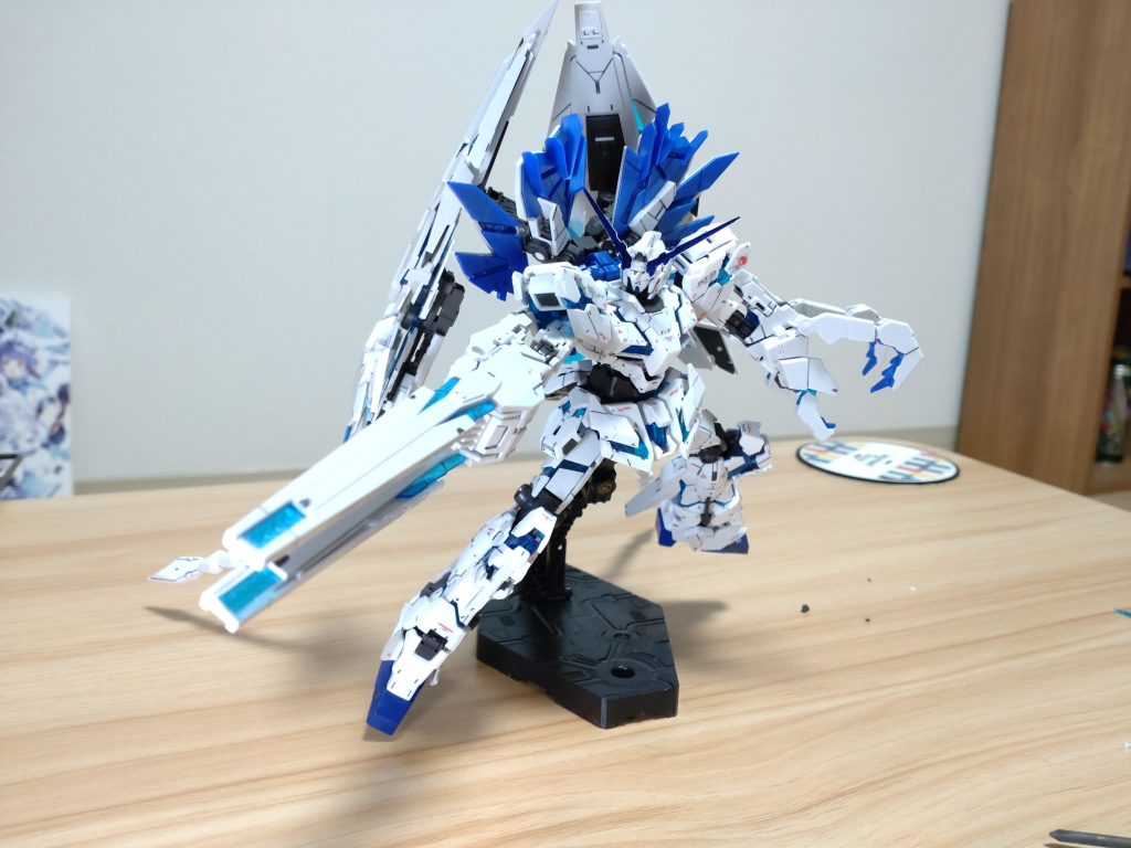 アームドアーマーBSを展開すると、クリアパーツが見えるのが好きです