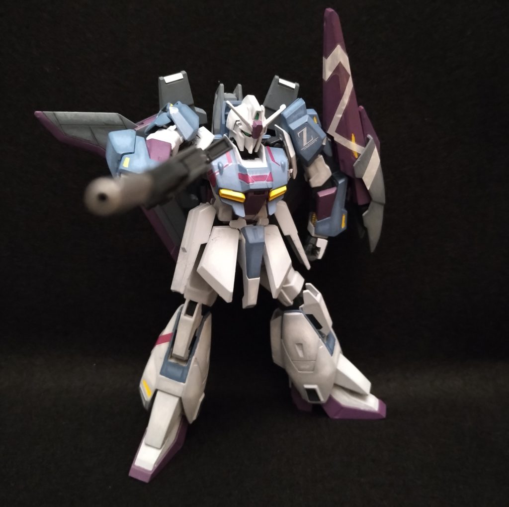 ビームライフル構えて