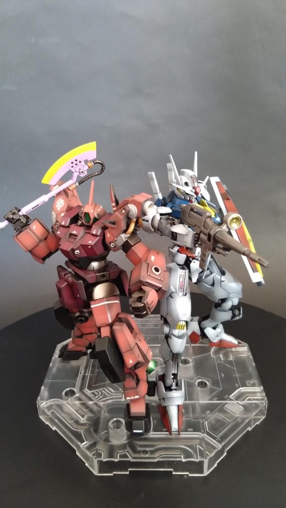 デミバーディング＆エアリアルです。ファースト世代には落ち着くカラーで仕上げてみましたｗ