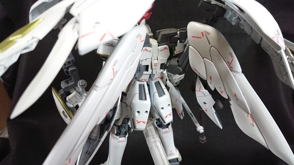 ウイングの堀り直しは苦行でした。