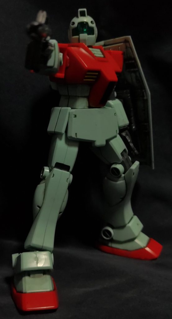 基本的に素組み&スミ入れだけです。