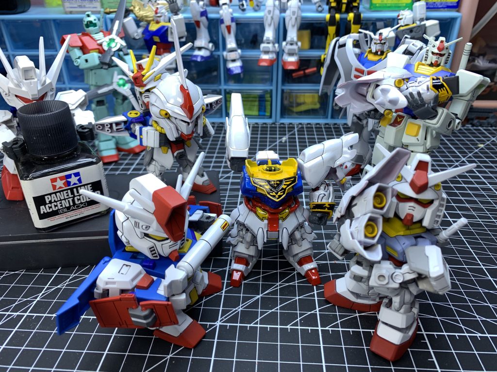 SD Sinanju Ver RX-78-2–5枚目/制作者：@RockBoyGunpla