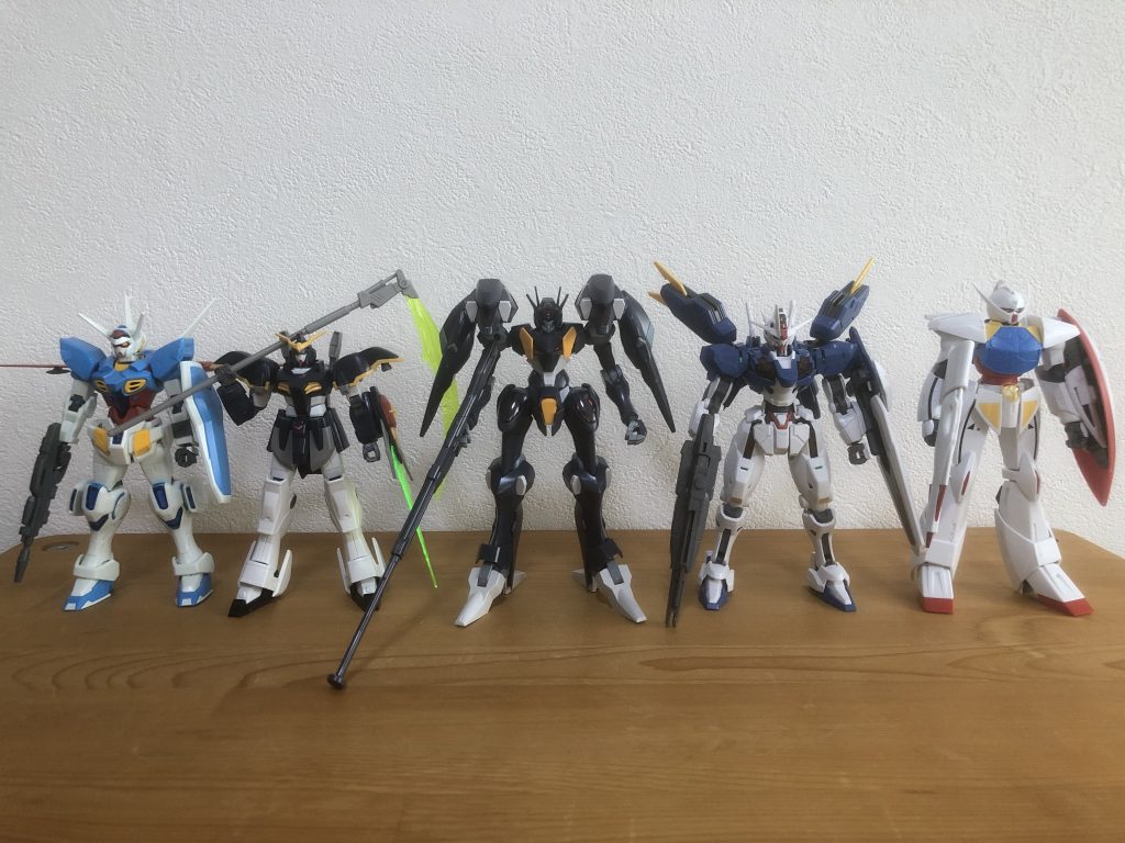 ガンプラ31～35体目–2枚目/制作者：平良野アロウ