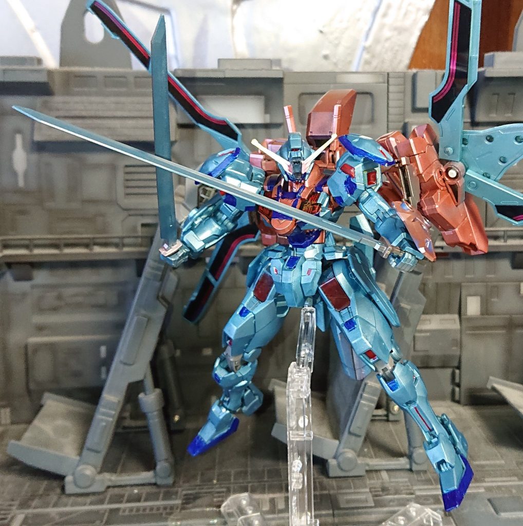 バックパックの１部に使用してる境界戦記パーツのブレード