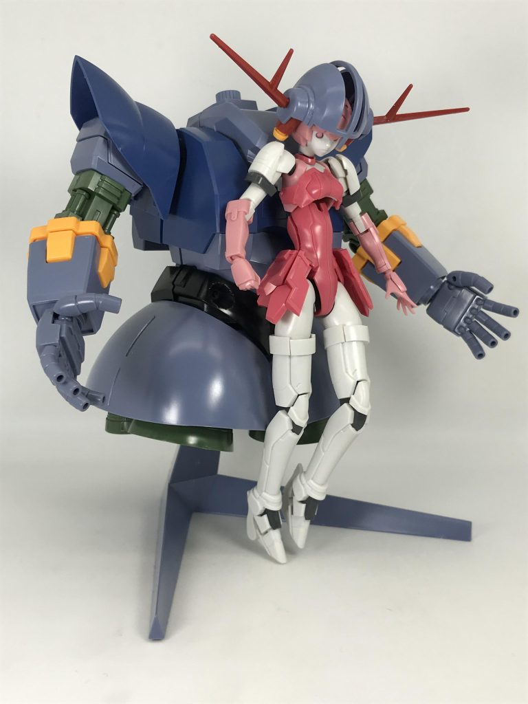 パチ組状態この状態を見て…これ…私のレベルでカッコよくできるんか…?と正直思いました😨