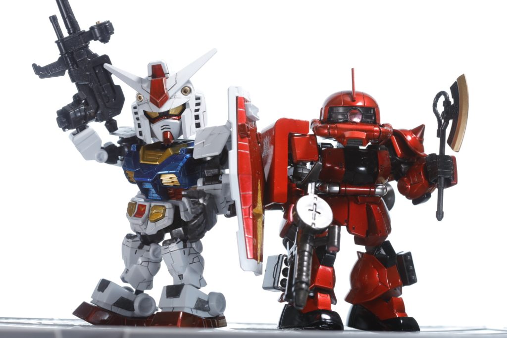 SDCSのガンダム君とツーショット！