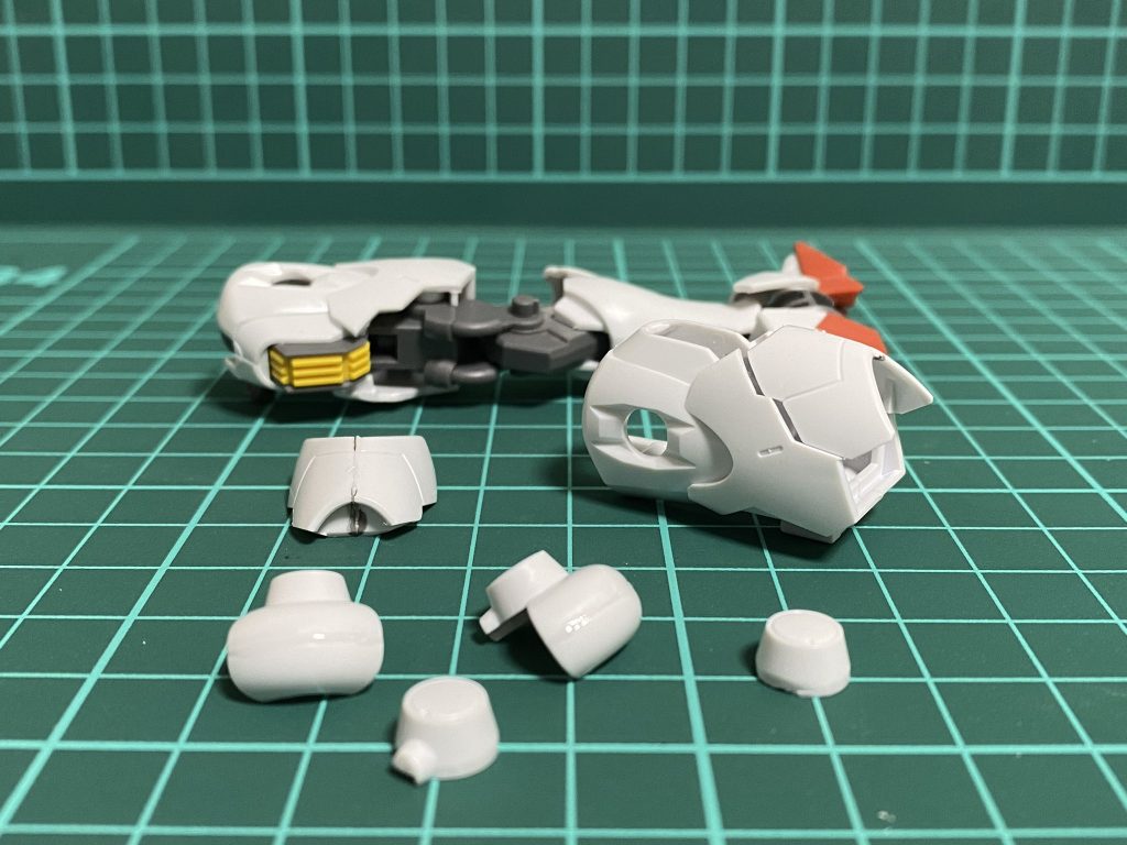 パーツの分割を変更