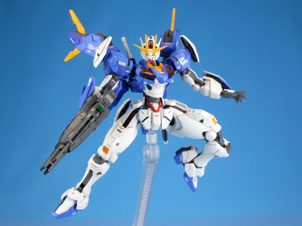 HGガンダムエアリアル改修型ブルースプリッターVer.–4枚目/制作者:どーもとP(堂本晃司)