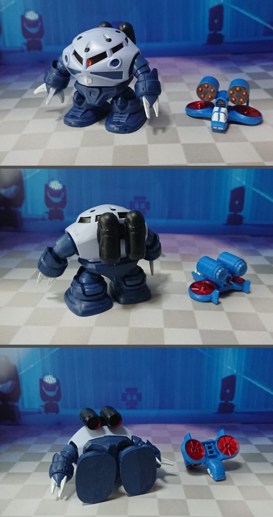 BB戦士 ズゴック、ゴッグ&アッガイ&ゾック–5枚目/制作者：黒井 響介