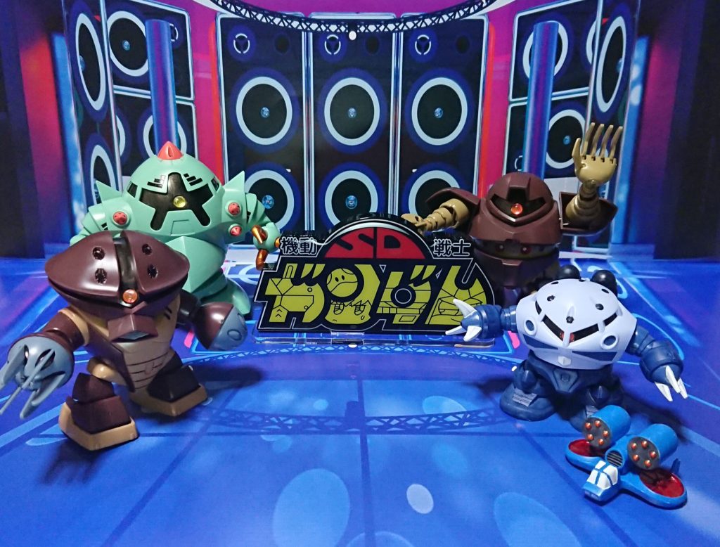 BB戦士 ズゴック、ゴッグ&アッガイ&ゾック–3枚目/制作者：黒井 響介