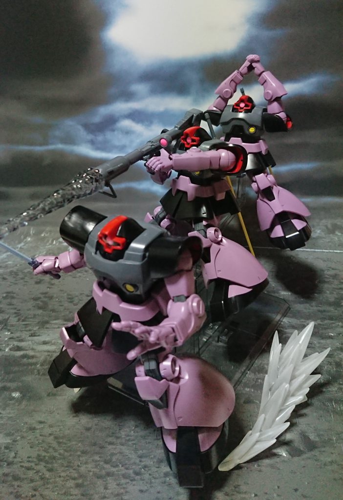 HGUC 1/144 MS−09 ドム 黒い三連星トリプルドムセット–4枚目/制作者：黒井 響介