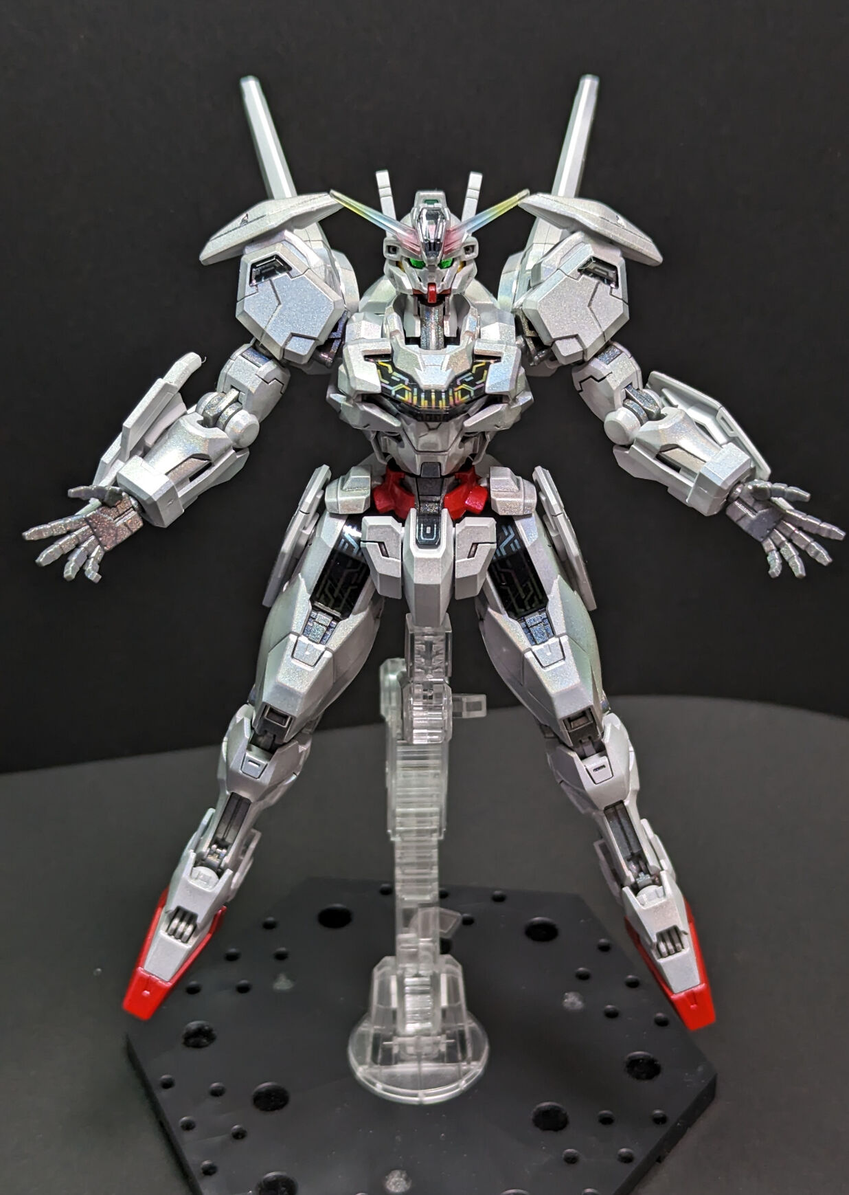 ヒロガ様専用 HG ガンダムキャリバーン 塗装済 完成品 ブラックライト 