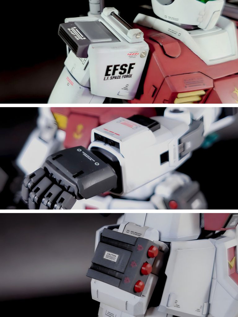 諸々のパーツは全て3Dプリンターによるスクラッチになります。