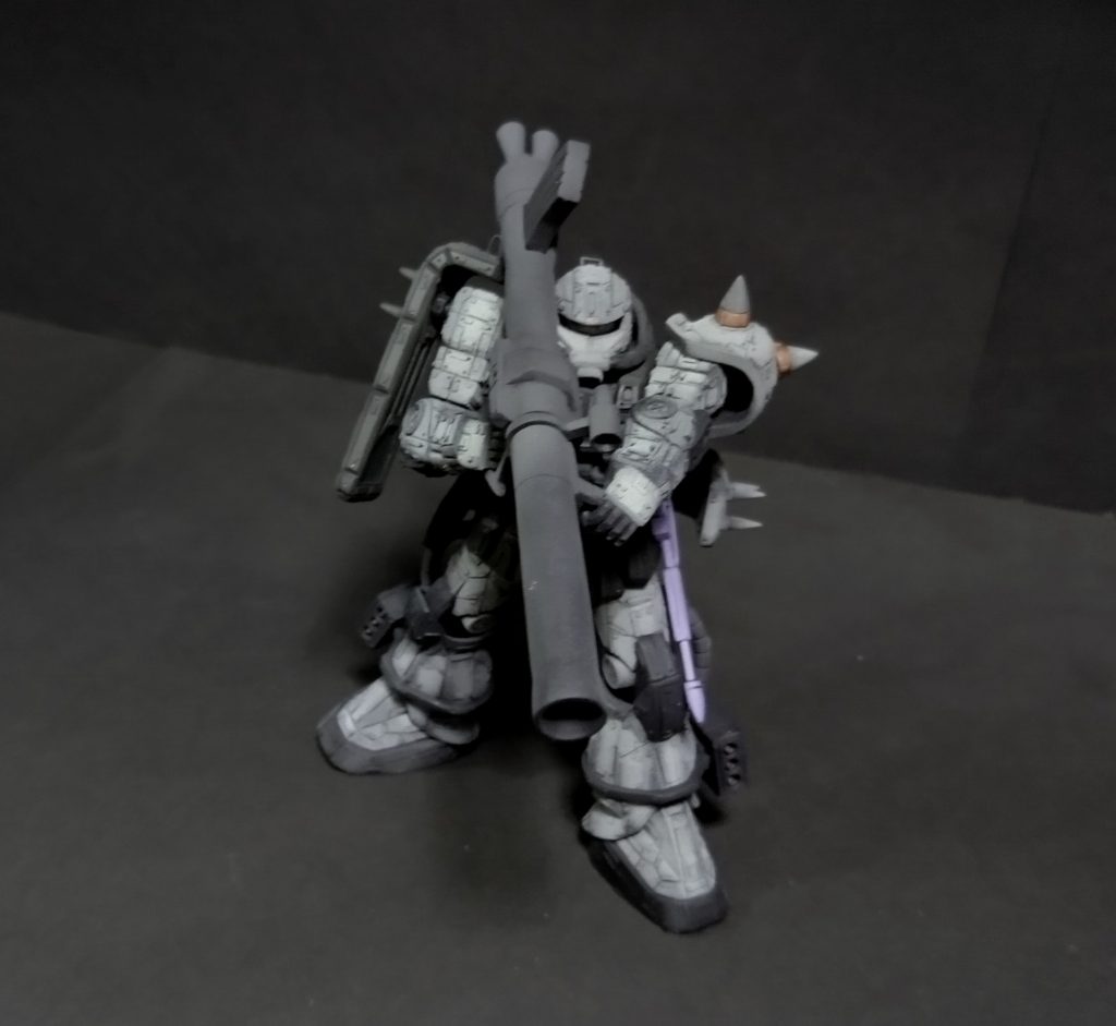 バズーカも構えられるように加工しました😊😊