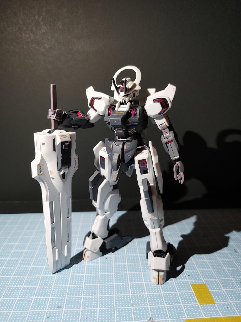 ガーディアンの窪みもシルバーで塗り分けしました。とても楽しかったです。