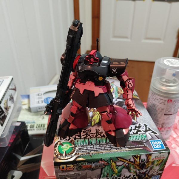 アニメ塗装　シャア専用リック・ドム