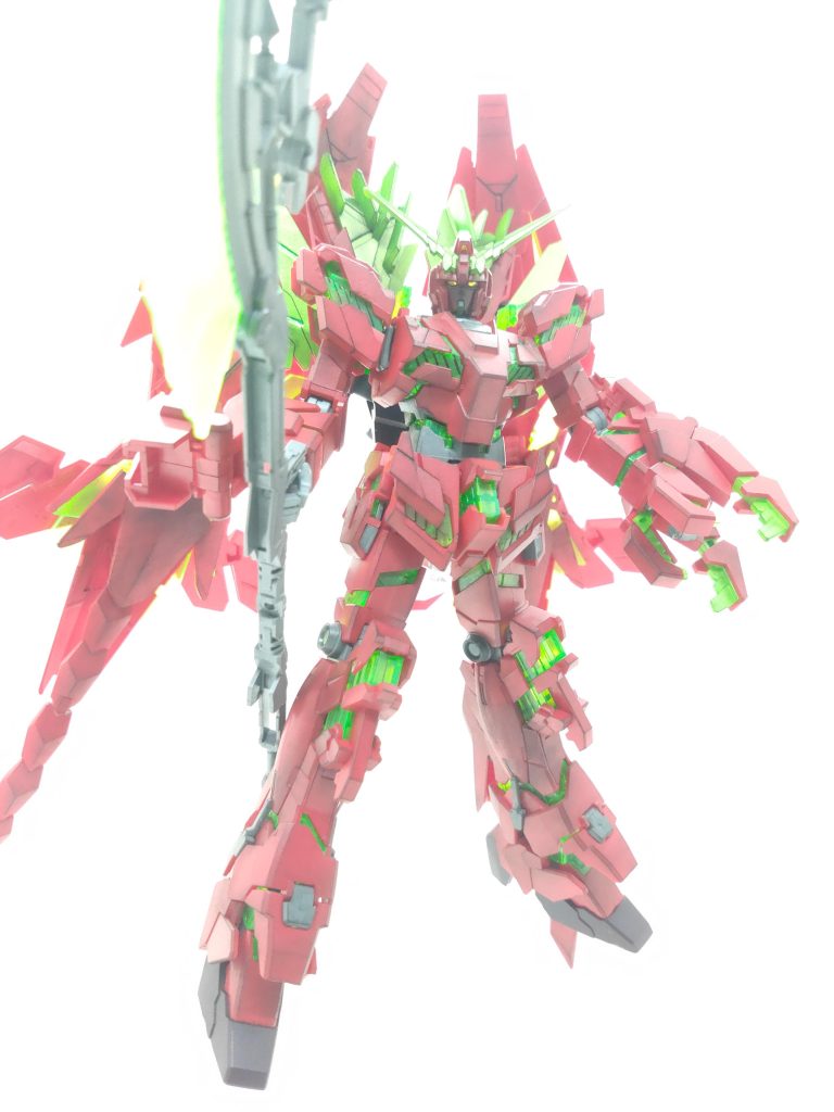 ユニコーンガンダム ペルフェクティビリティ(デストロイモード)(最終決戦仕様)Ver.GSF–7枚目/制作者：かえる