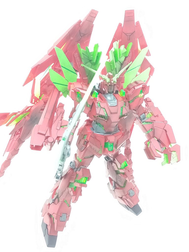 ユニコーンガンダム ペルフェクティビリティ(デストロイモード)(最終決戦仕様)Ver.GSF–8枚目/制作者：かえる