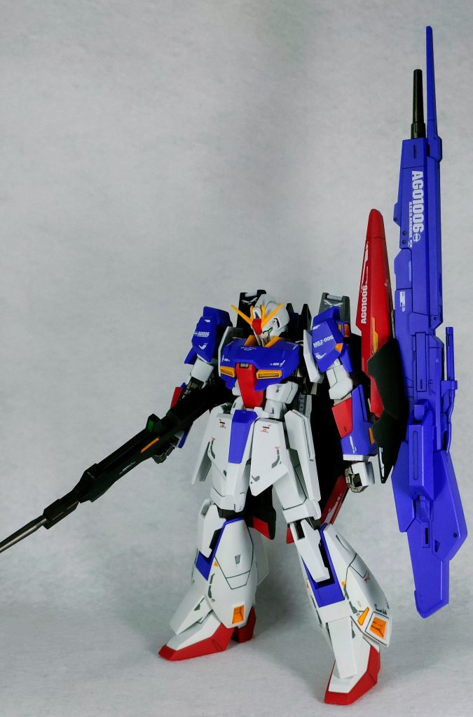 RGZガンダムのデカールが馴染む