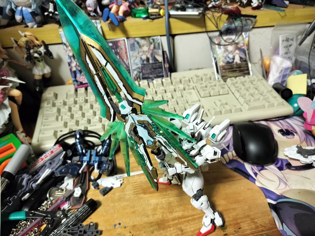 キャリバーンて名前だから大型の剣をグランゼノンの大剣　まあ重すぎる！！