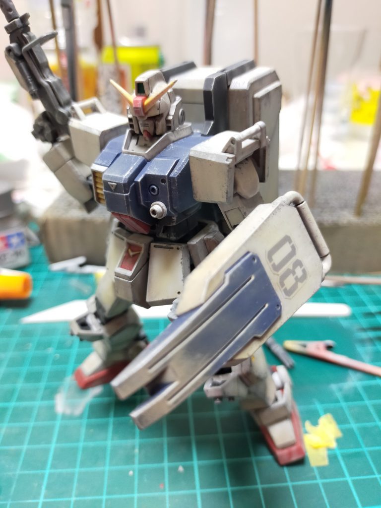 完成が待ちきれず先に組み立ててしまいました(笑)塗装が剥がれる恐れがあるので絶対にやめた方が良いです。