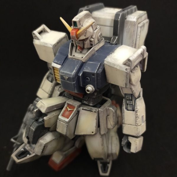 陸戦型ガンダム　ウェザリング塗装