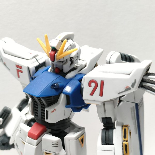 F91筆塗り部分塗装仕上げ