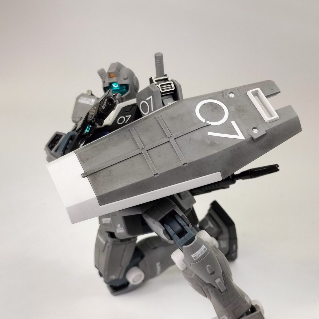 HG ジム スレッガー搭乗機｜ぐりぐらさんのガンプラ作品