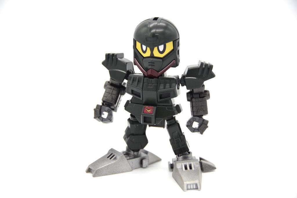 軽装状態。トップコートを軽装状態は半ツヤ、装甲はつや消しで差をつけてる所がこだわりポイントです。