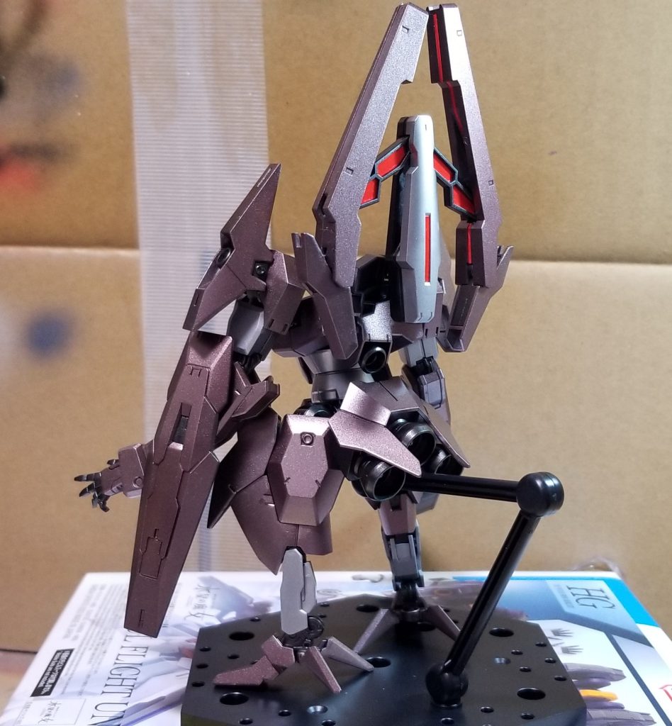 先人の方と同じ装甲の色が出せました。奇麗です。