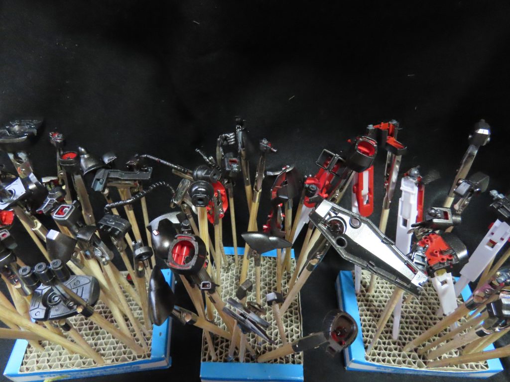 HG グフカスタム　メタリック塗装–6枚目/制作者：Gタクヨ