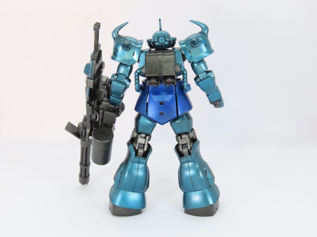 HG グフカスタム　メタリック塗装–4枚目/制作者：Gタクヨ