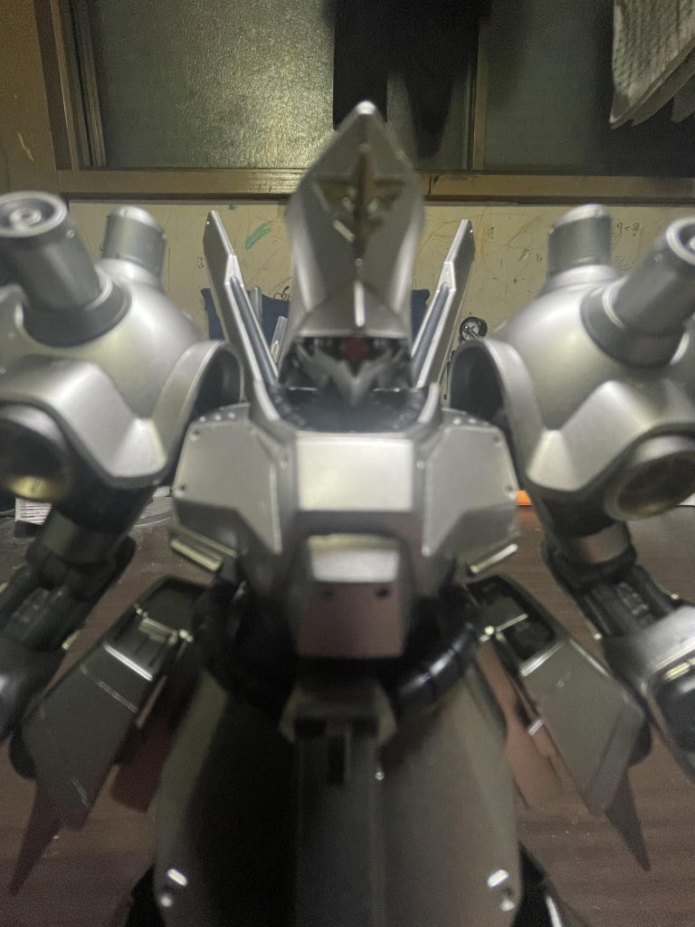 サイコドーガの顔中々かっこいいです、別作品のメカみたいで好きです。