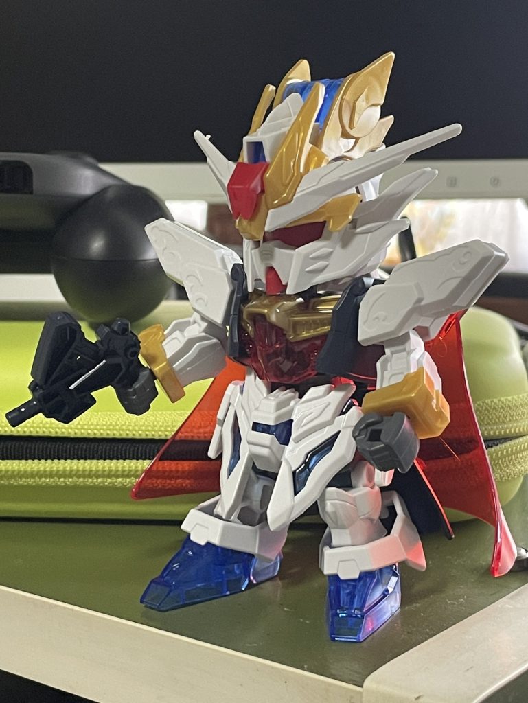 ミックス方法はレッドと同じで、アルセーヌXをベースとし、今回は諸葛亮フリーダムを使用しました。モミアゲ？は付けていません。