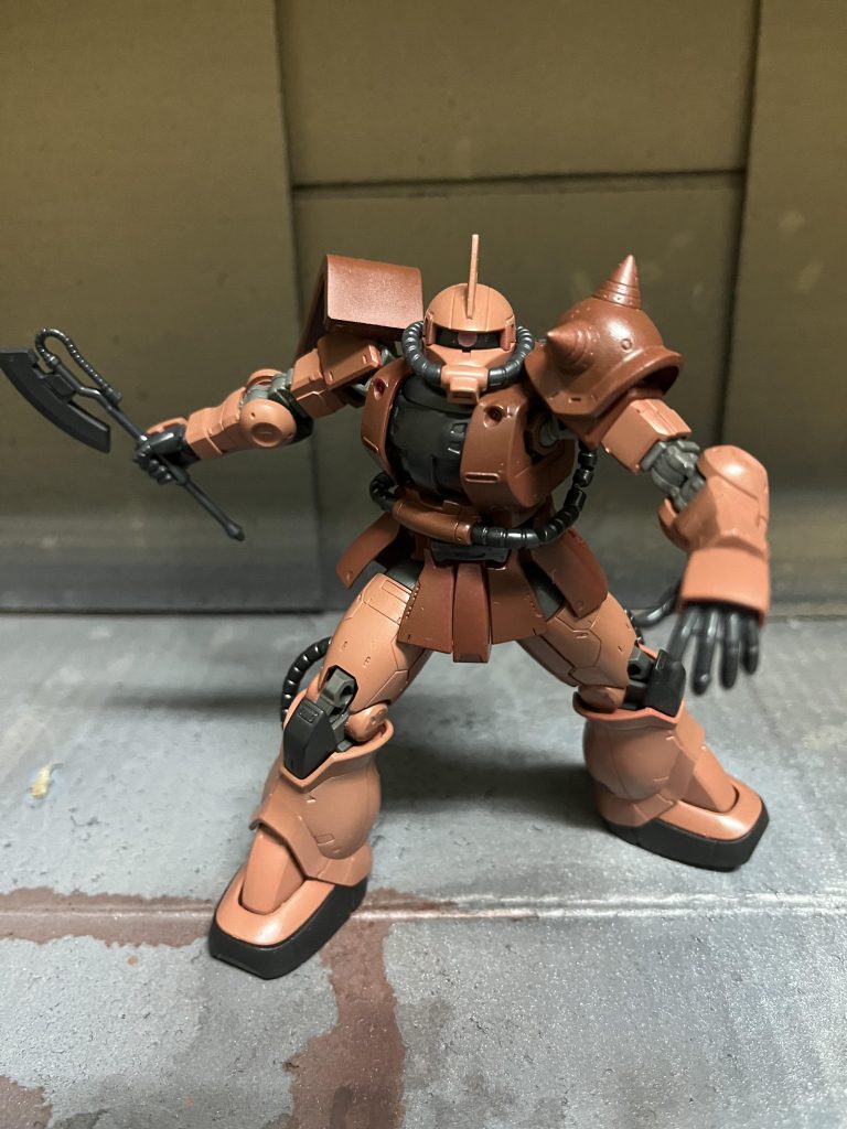 ヒートホークです個人的にこれが一番かっこよく撮れたと思っています。