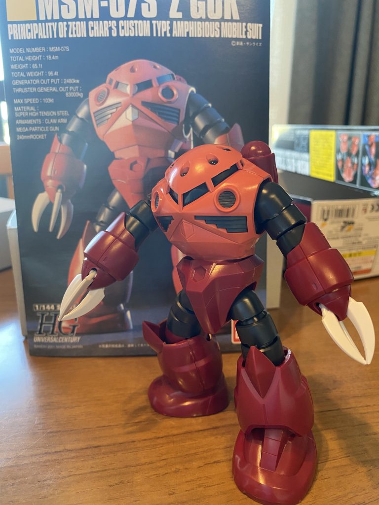 仮組無塗装状態