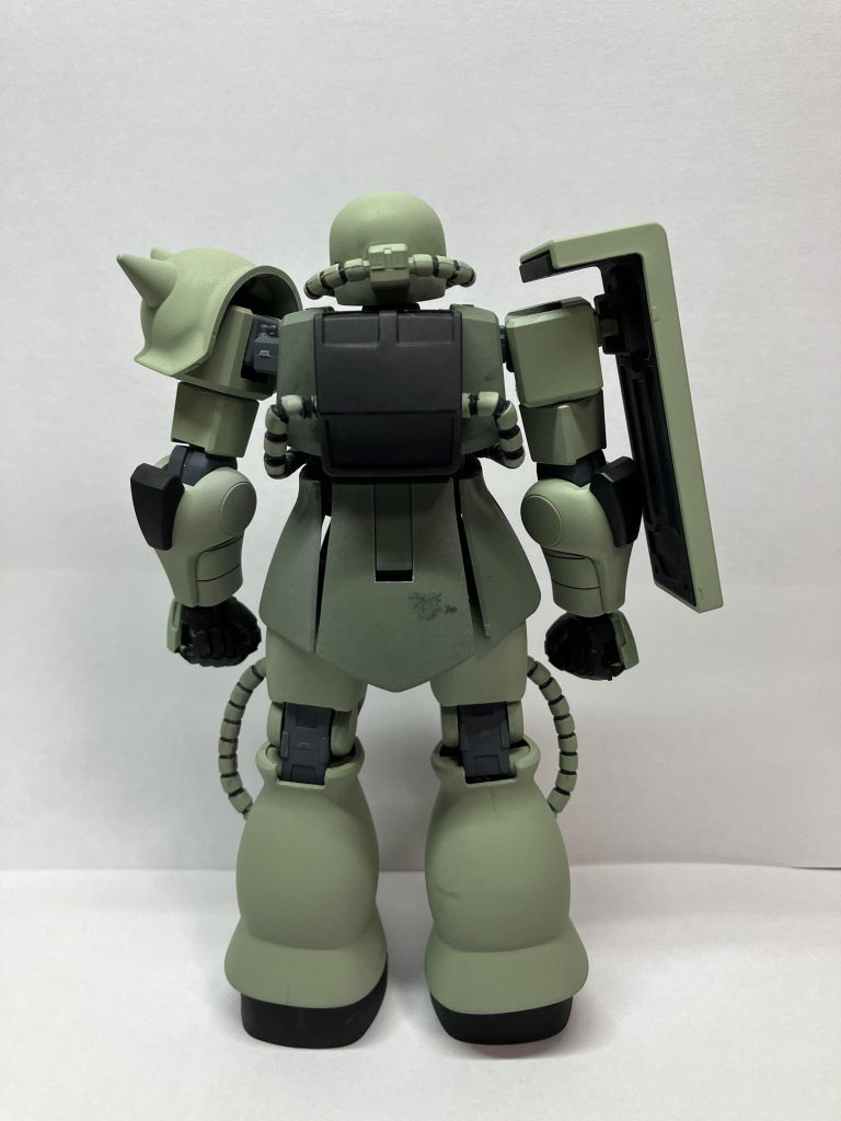 背面です。 合わせ目が上手く消えていませんw