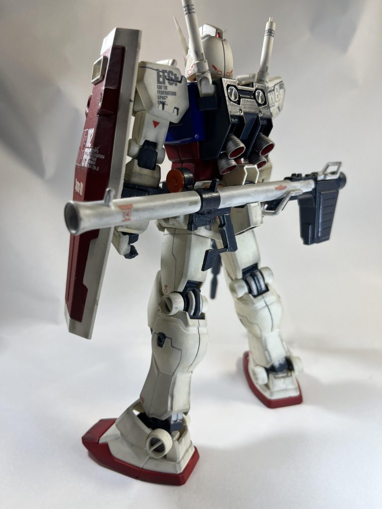 MG  ガンダム　RX-78-2–4枚目/制作者：mame.chibi