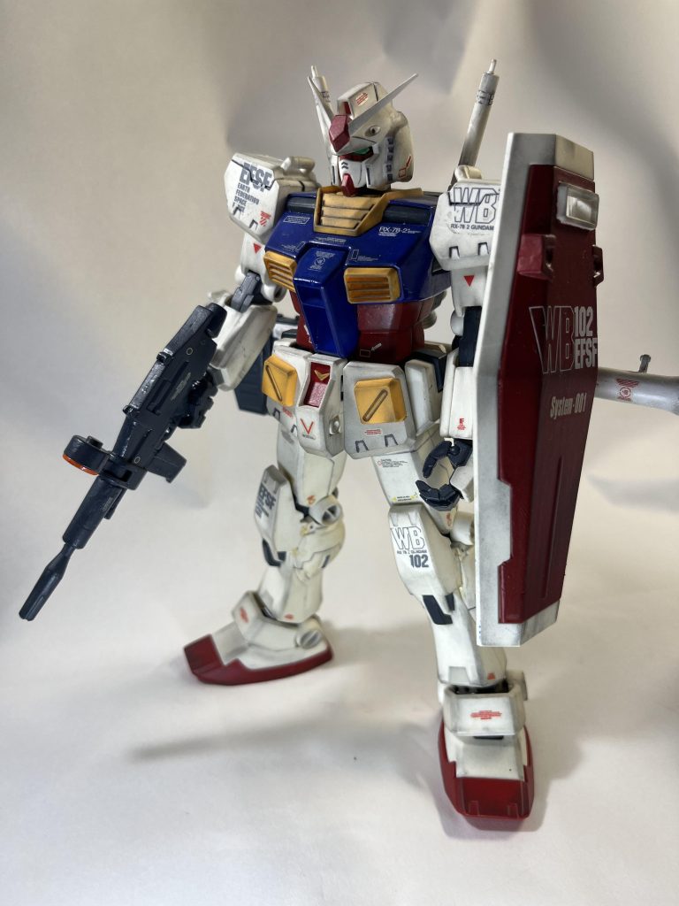 MG  ガンダム　RX-78-2–2枚目/制作者：mame.chibi