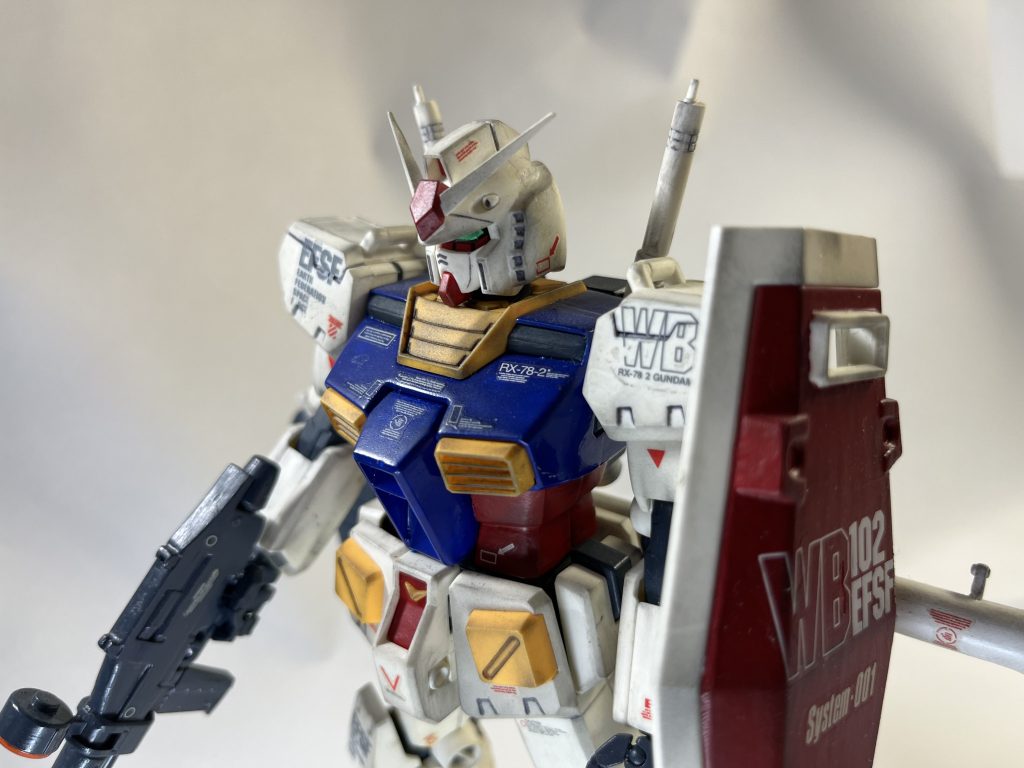 MG  ガンダム　RX-78-2–5枚目/制作者：mame.chibi