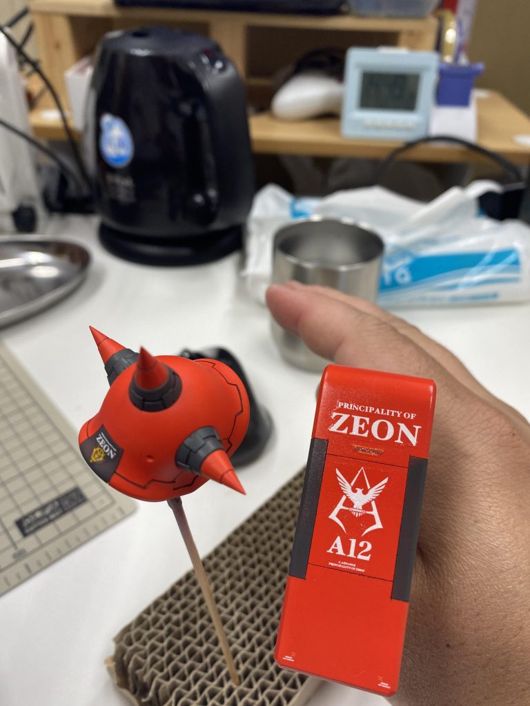 肩アーマーとシールドのディティールアップ