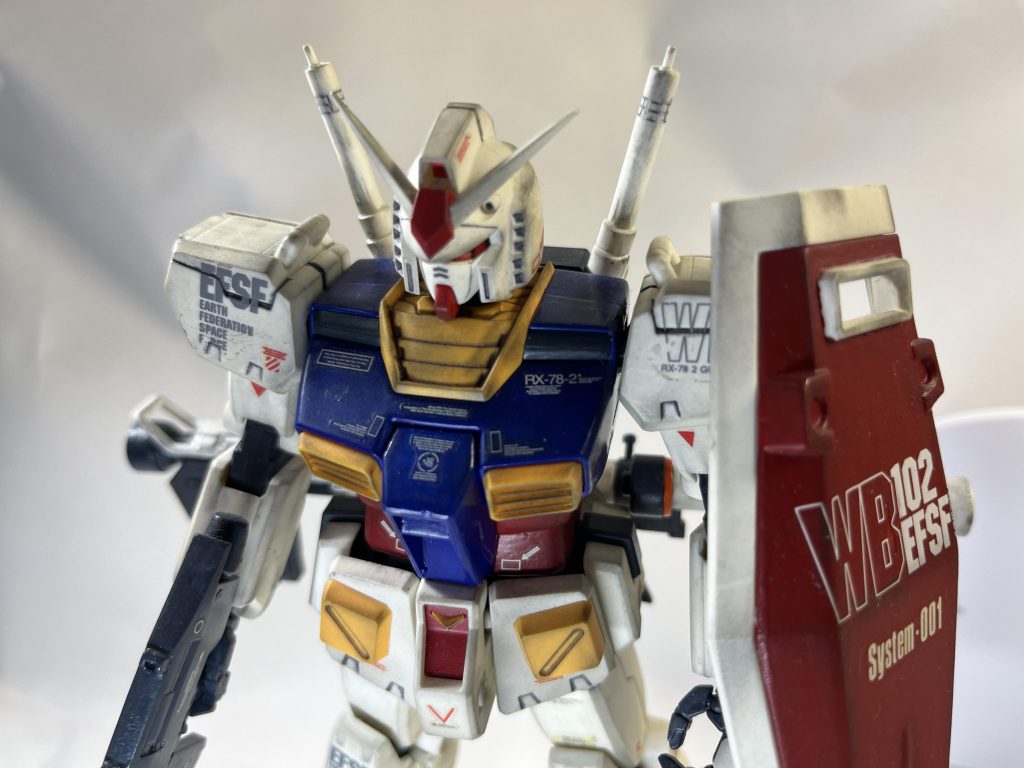 MG  ガンダム　RX-78-2–2枚目/制作者：mame.chibi